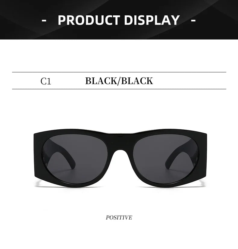 2025 Luxury Designer UV400 Large Frame Sunglasses Women Men New Trendy Sun Glasses Ladies Vintage Cool Gafas De Sol Eyeglasses