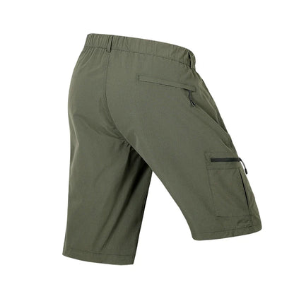 Summer Quick Dry Cargo Shorts Mens Lightweight Work Cargo Shorts Multi Pockets Waterproof Outdoor Hiking Fishing Shorts Male