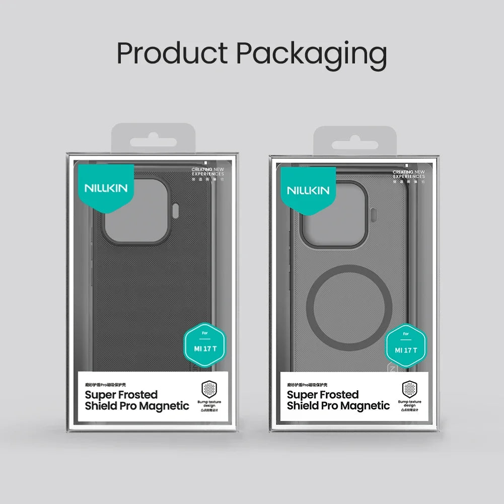 For Xiaomi 17T Pro /17T /15T Pro /15T 5G Case Magnetic TPU+PC Super Frosted Shield Pro Magsafe Protection Back Cover