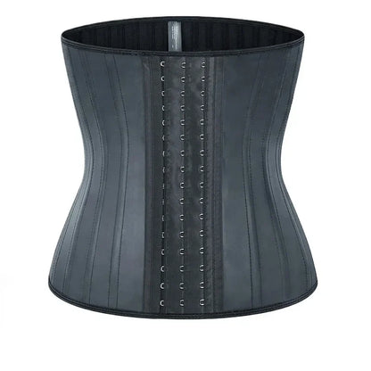 25 bones Corset Waist Trainer Latex Body Shapewear Women Tummy Shaper Belly Sheath Sllimming Belt Modeling Strap Weight Loss