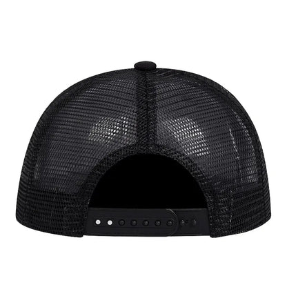 Unisex Uncle Beard Embroidery Hip-hop Net Hats Outdoor Adjustable Casual Baseball Caps Sunscreen Hat