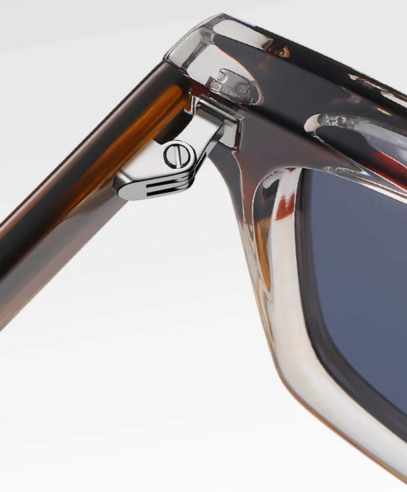 2026 New Fashion square polarized Unisex Sunglasses men women acetate Frame uv400 Sun Glasses