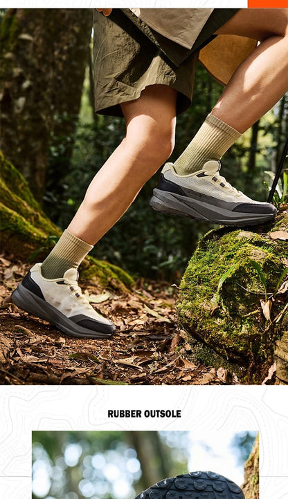 Men Caravan shoes Summer Air Mesh Breathable Anti-slip Wear-resistant Male Outdoor Hiking Sneakers 672626767
