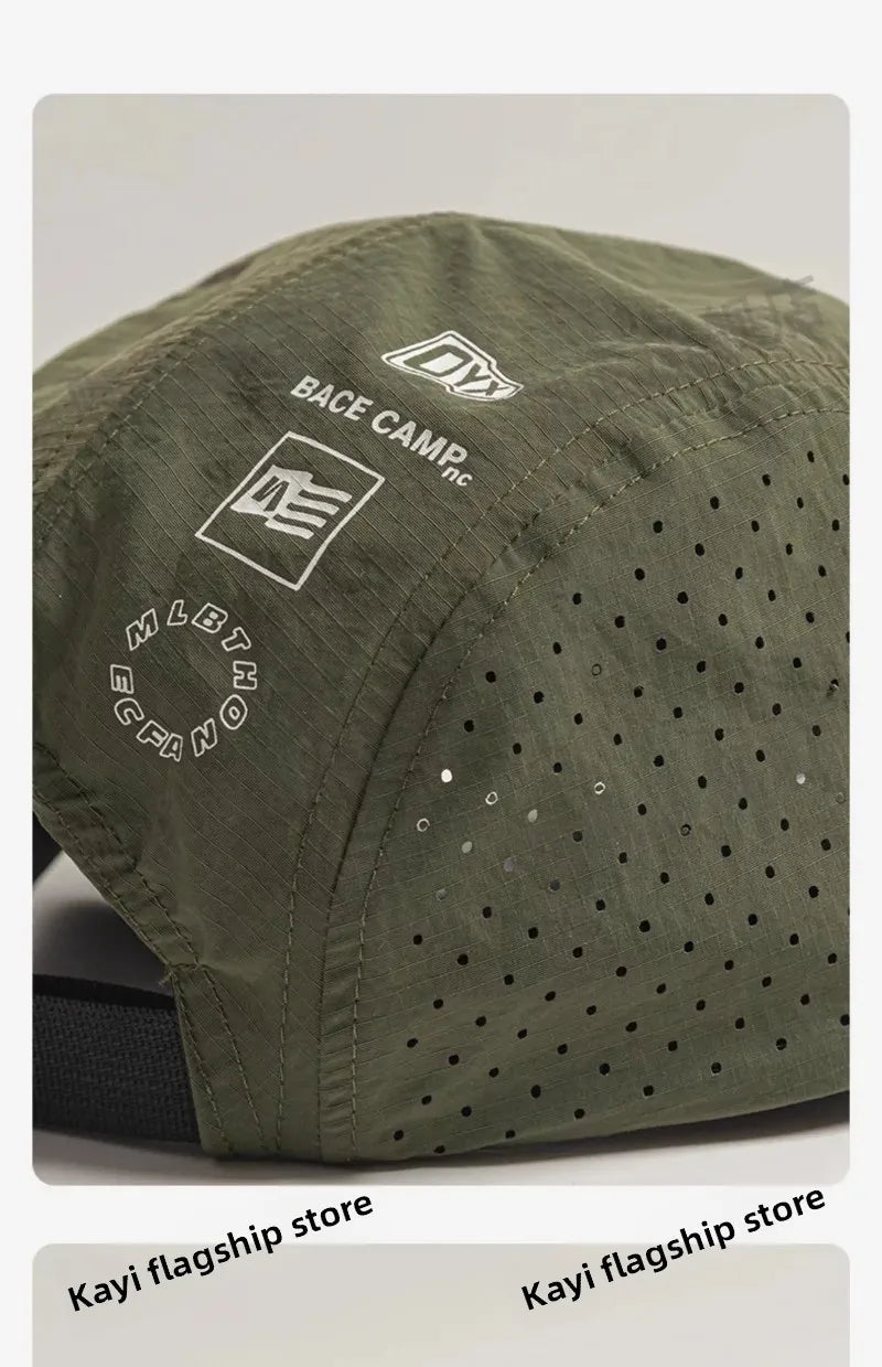 Summer Thin Breathable Mesh Baseball Caps for Men and Women Outdoor Camping Leisure Sun Protection Quick-drying Hiking Hats