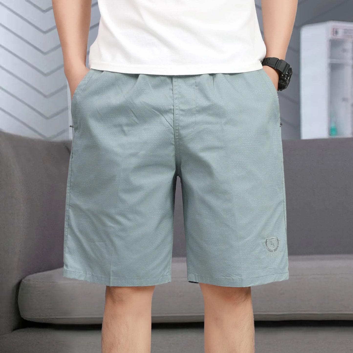 New Shorts Men's Summer Thin Section Casual Quick Dry Five-Minute Pants Loose Large Size Sports Pants