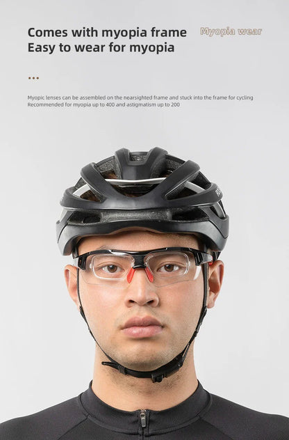 Polarized Cycling Glasses Men Sports Sunglasses Road MTB Mountain Bike Bicycle Riding Protection Goggles Eyewear 5 Lens