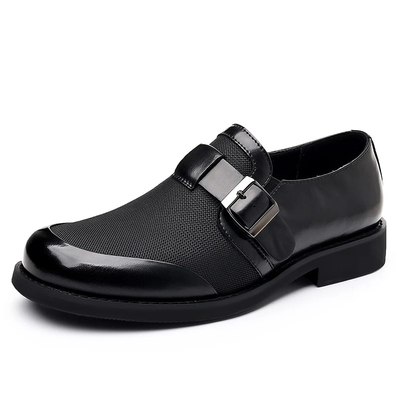 Leisure Walk Male Loafers Outdoor Anti-slip Men's Driving Shoes Handmade Business Footwear Elegantes Slip on Flats Oxford Shoes