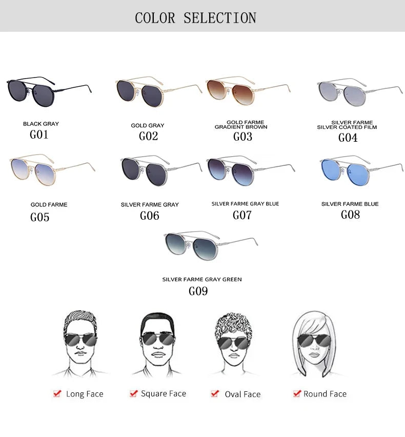 New In Oval Sunglasses For Men Steampunk Sunglasses Women Trendy Vintage Round Fashion Glasses Gafas De Sol Hombre Zonnebril