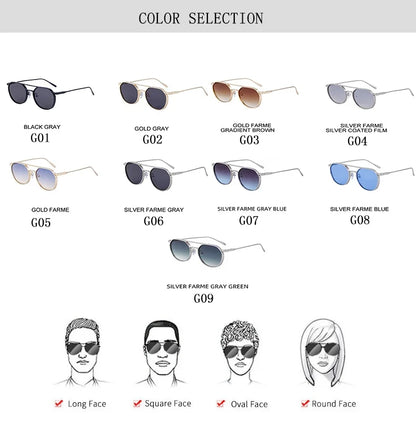 New In Oval Sunglasses For Men Steampunk Sunglasses Women Trendy Vintage Round Fashion Glasses Gafas De Sol Hombre Zonnebril