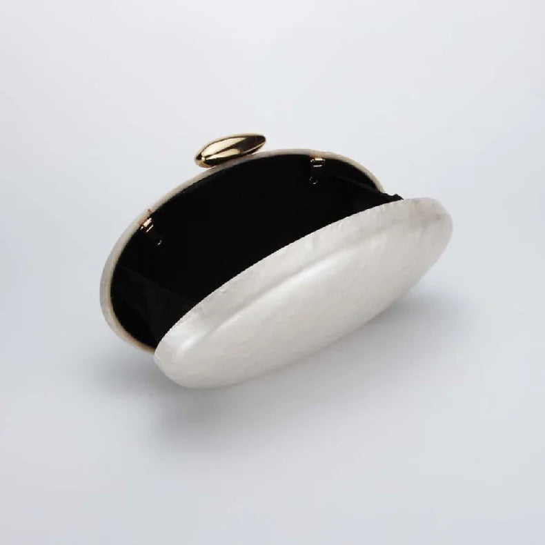 Clutch Shell Crossbody Bag Fashion New Shoulder Special Shape Wedding Evening Acrylic Brand Women Trend Luxury Designer Bags