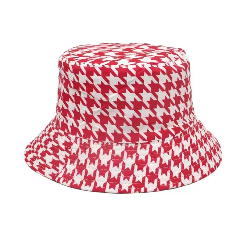 Wholesale New Bob Summer Bucket Hats Reversible Men Ladies Cotton Outdoor Sports Pull Up Fashion Panama Sun Hat Gift Wine Party