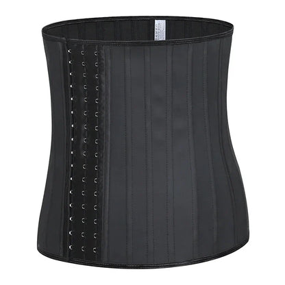 25 bones Corset Waist Trainer Latex Body Shapewear Women Tummy Shaper Belly Sheath Sllimming Belt Modeling Strap Weight Loss