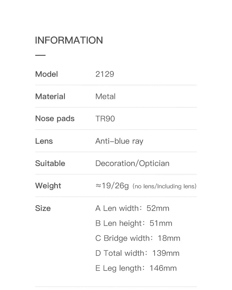 Women's  Reading Glasses Anti Blue Light Geometric Pink Frame Myopia Astigmatism Prescription Glasses  Women  PFD2129