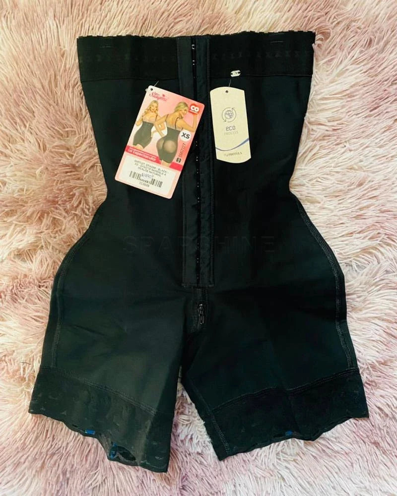 Strap shapewear Women's Adjustable Straple Open Bust Shapewear Colombian Girdle Female Underwear High Waist Push Up Shorts