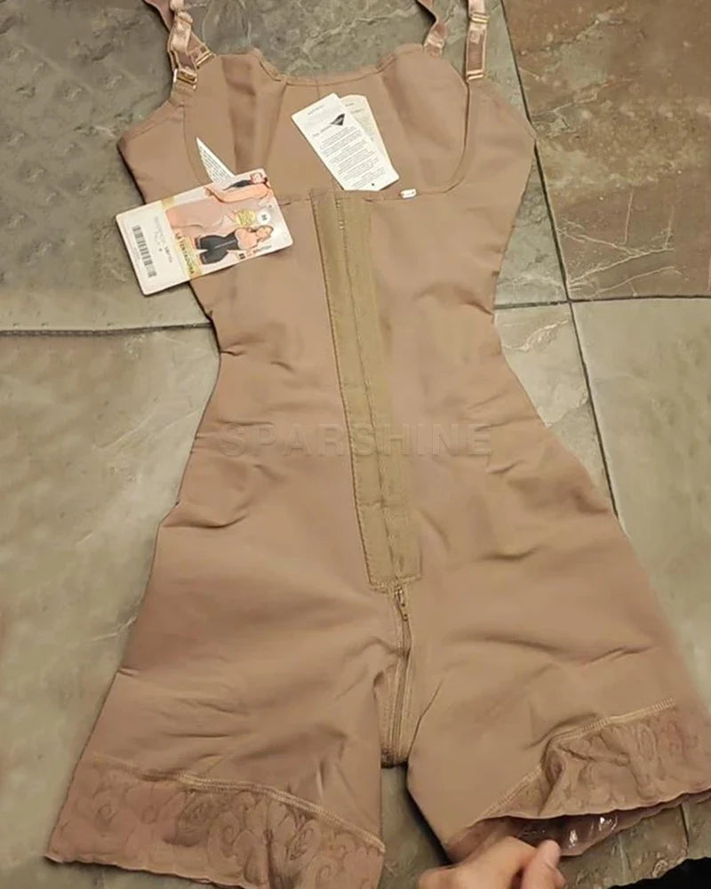 Colombian Fajas Shapewear for Tummy Control Bodysuit Waist Trainer Body Shaper Tummy Slimming Corset Post Surgery Recovery Use