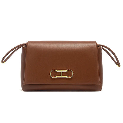 Women's Single Room Bag 2026 New Beige Flip Cover Handbag for Women's Commuting