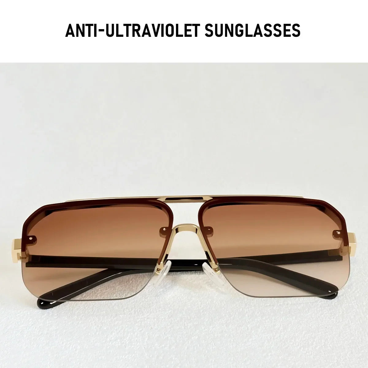 Luxury Square Sunglasses Women UV400 Protection Sunglass Men Vacation Fashion Glasses Gafas De Sol Hombre Lunette Soleil Femme