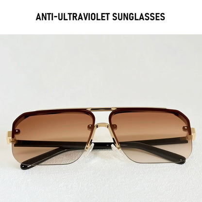 Luxury Square Sunglasses Women UV400 Protection Sunglass Men Vacation Fashion Glasses Gafas De Sol Hombre Lunette Soleil Femme