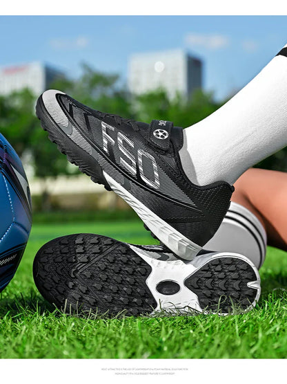 Kids Soccer Shoes School Football Boots Professional Cleats Grass Training Sport Footwear Boys Outdoor Futsal Soocer Boots 30-38