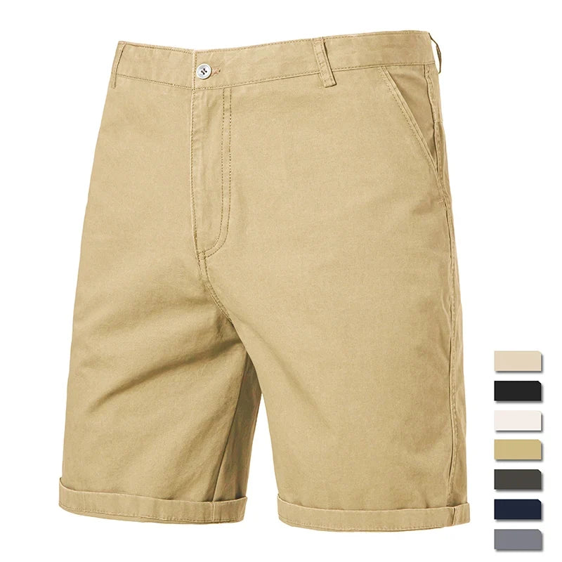 Men Golf Shorts Dress Shorts Lightweight Quick Dry Casual Work Shorts Flat Front Hiking Shorts with 4 Pockets