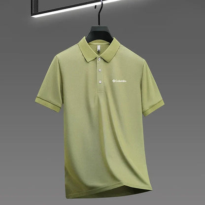 High End Brand New Men's Lapel Polo Shirt Summer Exquisite Letter Print Short Sleeve T-Shirt Business Leisure Fashion Men's Wear
