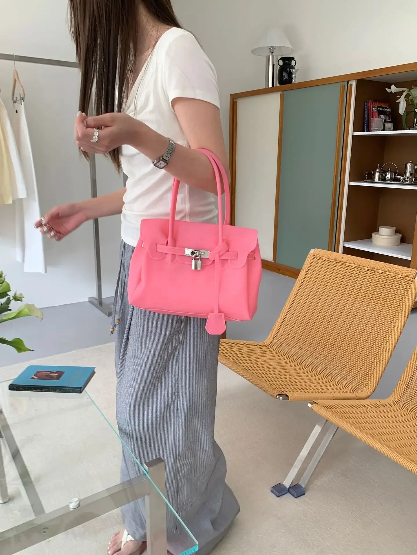 Famous Designer Elegant Handbags For Ladies Leather Tote Bags Shoulder Strap Classic Style Popular