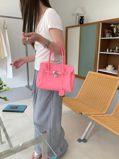 Famous Designer Elegant Handbags For Ladies Leather Tote Bags Shoulder Strap Classic Style Popular