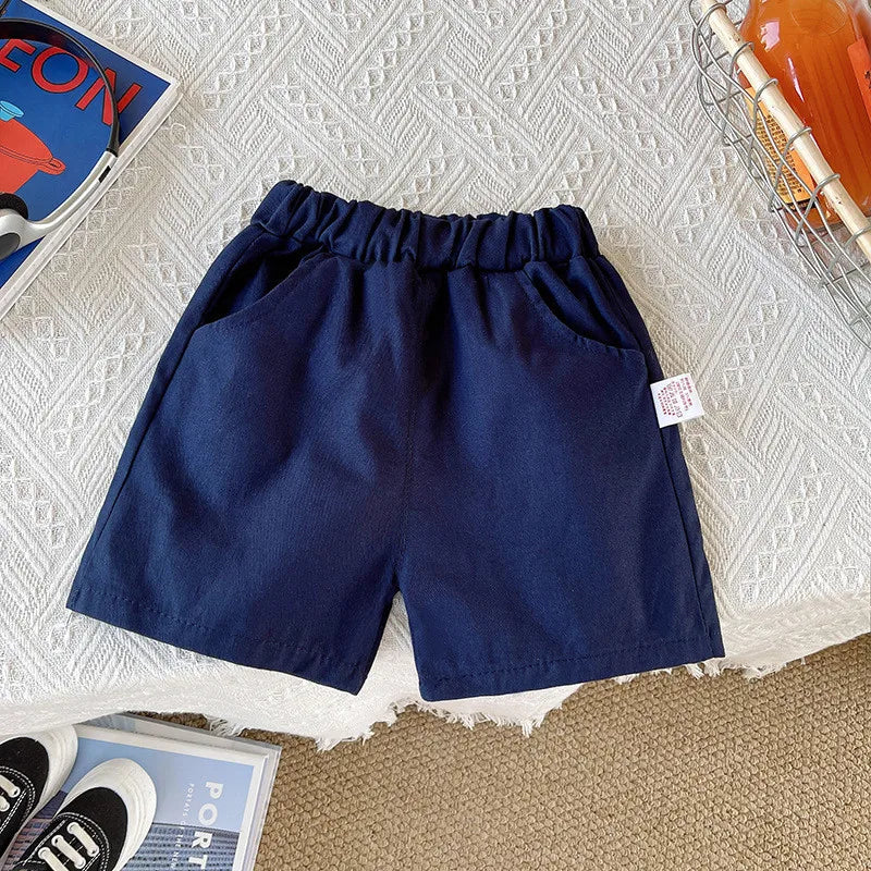 New Summer Baby Boys Clothes Suit Children Short Sleeved Striped T-Shirt Shorts 2Pcs/Sets Infant Casual Costume Kids Tracksuits