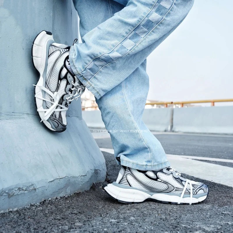 Thick Soled Shoes for Men and Women Size36-45 Paris 3Xl Dad Shoes Height Increasing Breathable Chunky Shoes Casual Sports Shoes