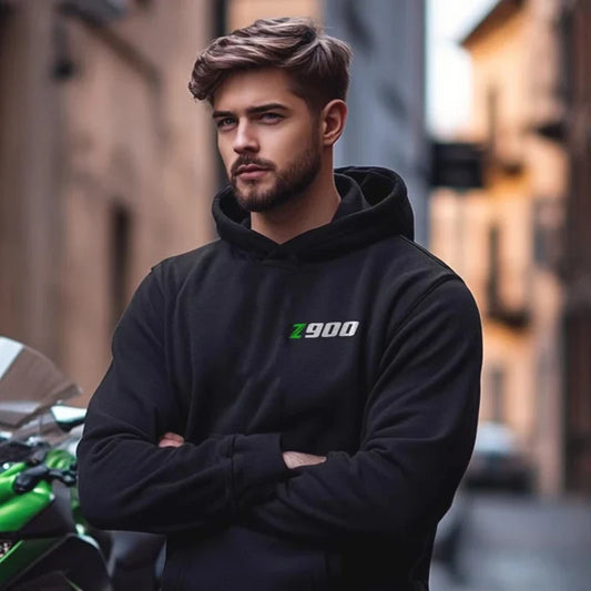 Z900 printed hooded sweatshirt for sporty and casual men and women new autumn/Winter 2025 collection