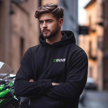 Z900 printed hooded sweatshirt for sporty and casual men and women new autumn/Winter 2025 collection