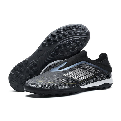 New Men's Football Boots Turf Comfortable Soccer Shoes Sport Fg Grass Cleats Futsal Non Slip Outdoor Adult Ultralight Non-Slip