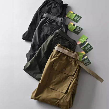 New Hiking Pants Outdoor Casual Cargo Pants Men Spring Summer Trousers/Shorts Outdoor Sport Trekking Camping Fishing Pants M-4XL