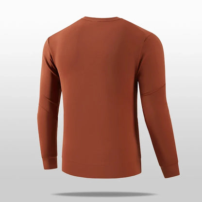 Men's High-Quality Outdoor Sports Long-Sleeved T-Shirt Autumn Winter Spring Leisure Running Leisure Tops