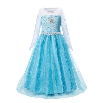 Kids Encanto Mirabel Isabela Dolores Costume Girls Elsa Belle Rapunzel Mermaid Carnival Cosplay Dress Children Princess Clothes