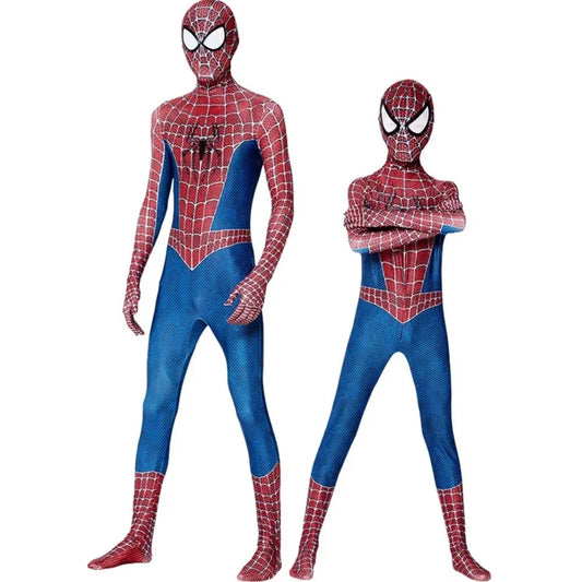2025 Spiderman Costume Adult Superhero Spider Remy Toby Spider Man Cosplay Costume Bodysuit Halloween Men Women Costume