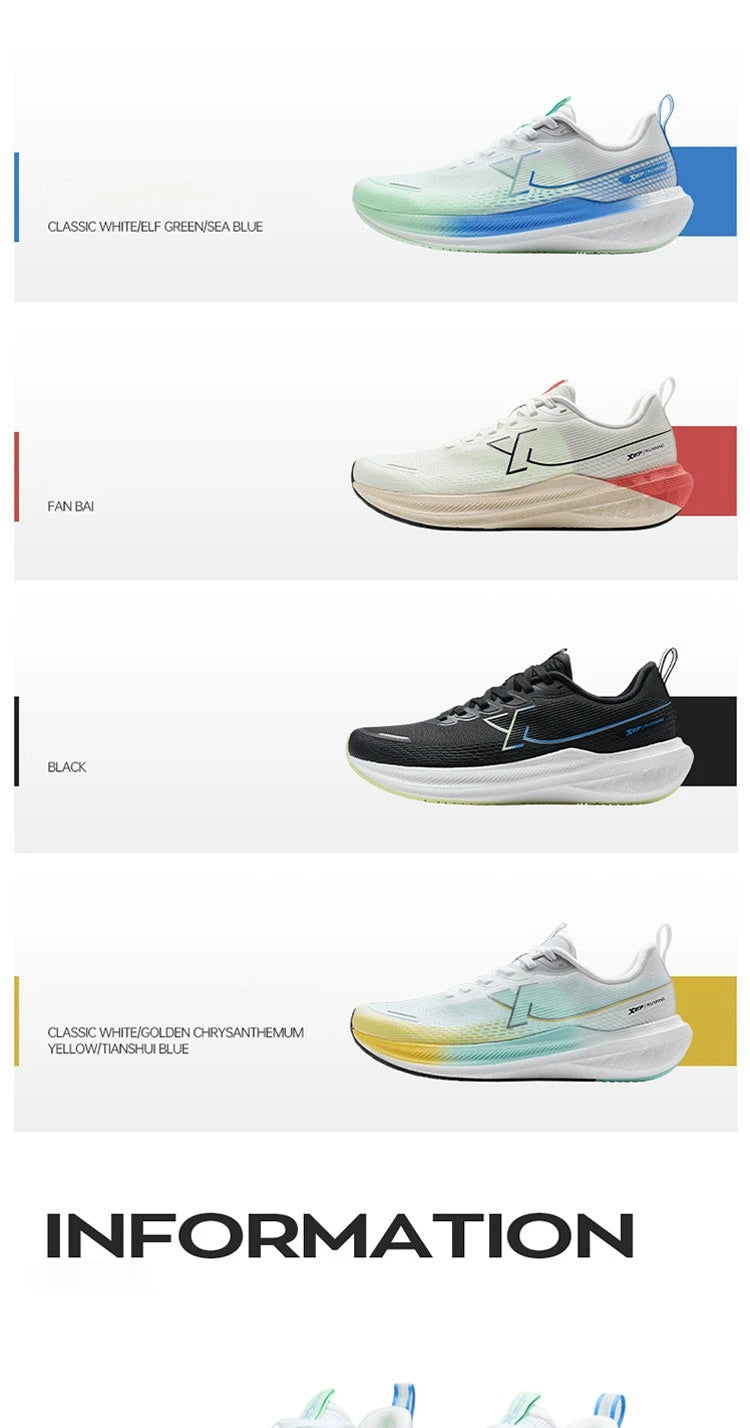 Men's Running Shoes 2025 Summer Lightweight Breathable Cushioning Shock-absorbing Rebound Sport Shoes 875219110025