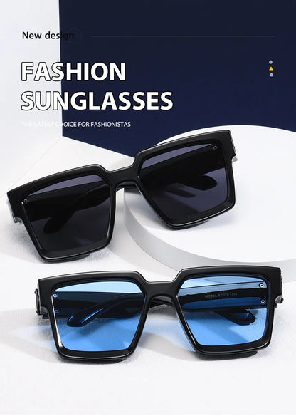 Millionaire Sunglasses For Men Vintage Square Fashion Glasses Luxury Retro Sunglasses Women Trending Punk Gafas De Sol Lentes