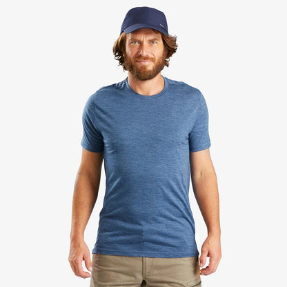 Superfine Merino Wool T shirt Men Base Layer Merino Shirt Wicking Breathable Quick Dry Anti-Odor No-itch Big USA Size