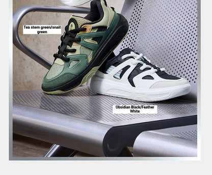 Men's Board Shoes Rebound Versatile Anti-slip Thick-soled Casual Wear-resistant Male Sneakers 672536610
