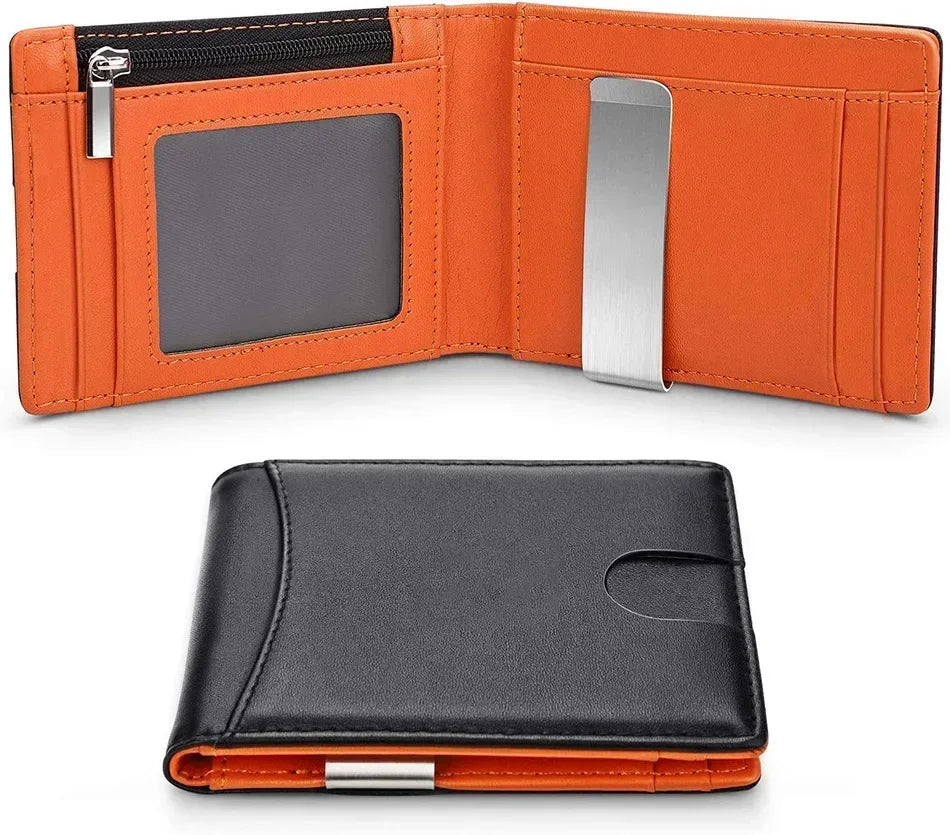 Business Card Holder Smart Wallets for Men Carbon Fiber Slim Thin Minimalist Wallet Custom Personalized Gift EDC