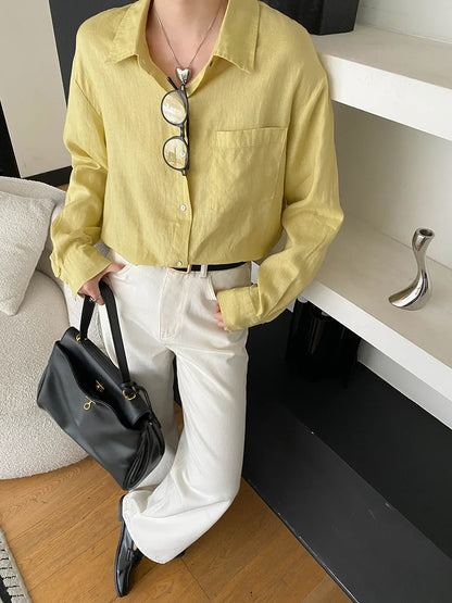 Spring women's fashionable and simple commuting temperament, high waist wide leg straight leg slimming jeans