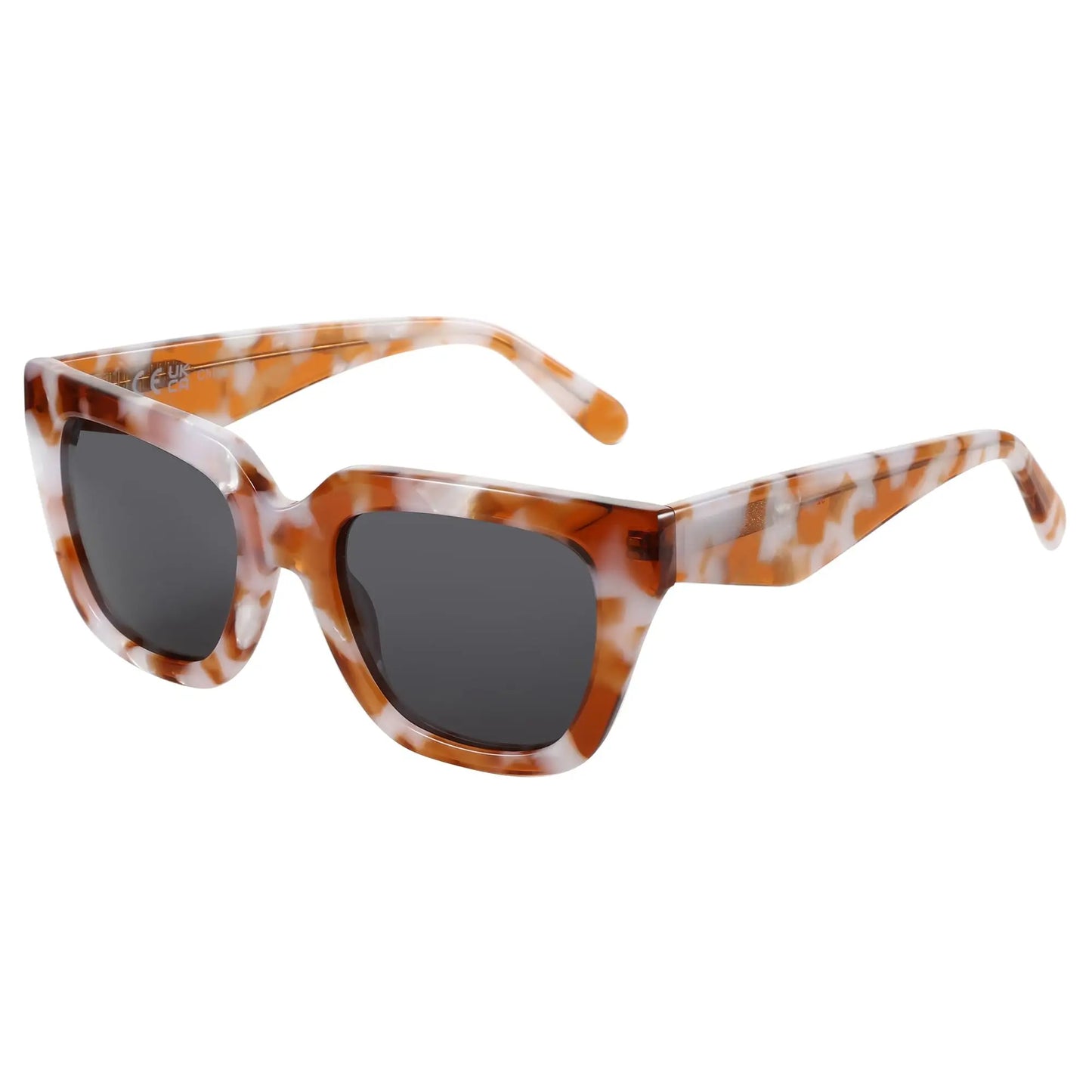 Polarized Sunglasses Women Trendy: Square Designer Sun Glasses - Retro Shades for Vacation with UV400 Protection
