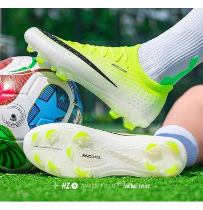 New Men Soccer Shoes Hot Sale Women Professional Football Boots Futsal Cleats Ultralight Unisex High-quality TF/FG Sneakers