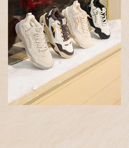 Thermal series Men Sport Shoes New Winter Plush Warm Windproof Comfort Non-Slip Thick-soled Male Sneakers 672446603A