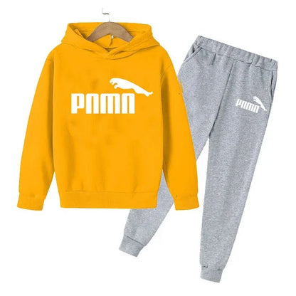 3-12 Years Children Holiday Gifts 2pcs Set Boy Girl Kid's Clothes Hoodie+Pants Suit  Spring Autumn Tracksuit