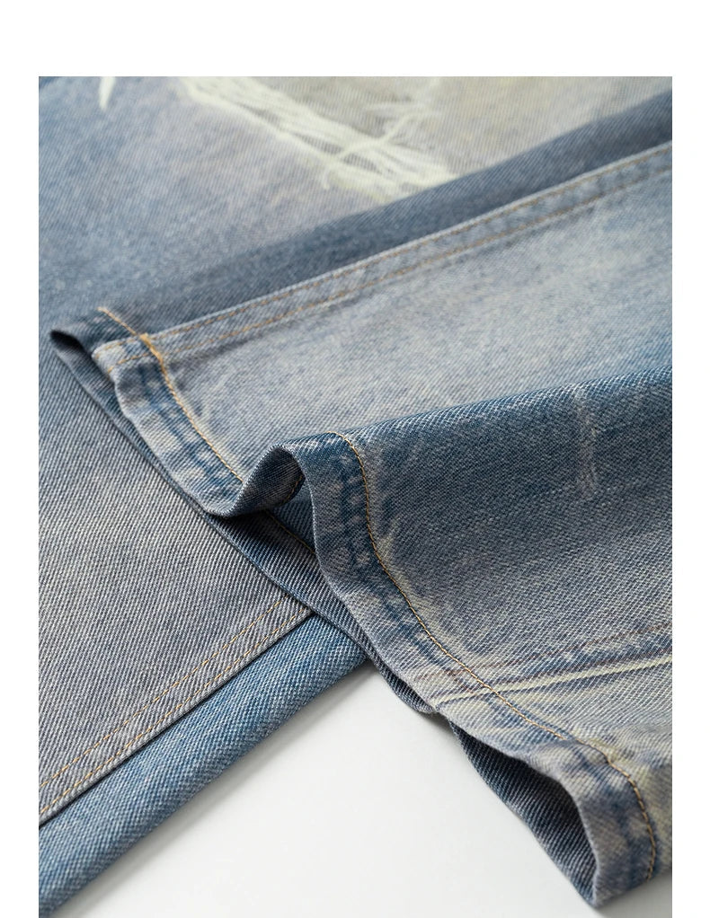 Women Denim Jean 2025 Spring New Long Pants 8518053