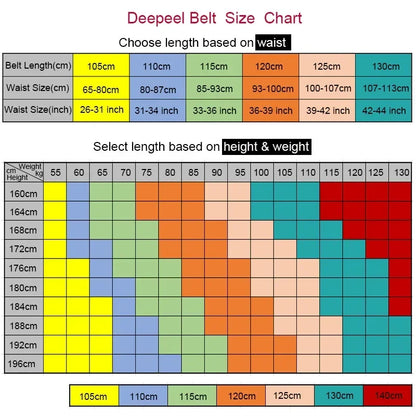3.7*110-130cm Men's 2nd Cowskin Leather Belts Male Designer Business Waistband Crafts for Adults Jeans Accessories