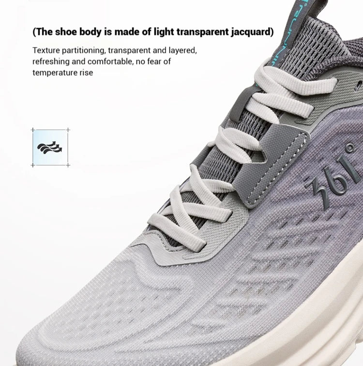 Men Running Shoes Spring New Mesh Soft Thick Bottom Rebound Casual Shock-absorber Stable Male Sneaker 672522246