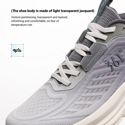 Men Running Shoes Spring New Mesh Soft Thick Bottom Rebound Casual Shock-absorber Stable Male Sneaker 672522246